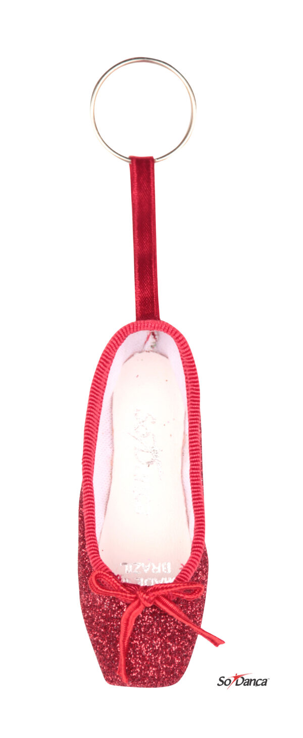 Llaveros Zapatillas Punta Glitter